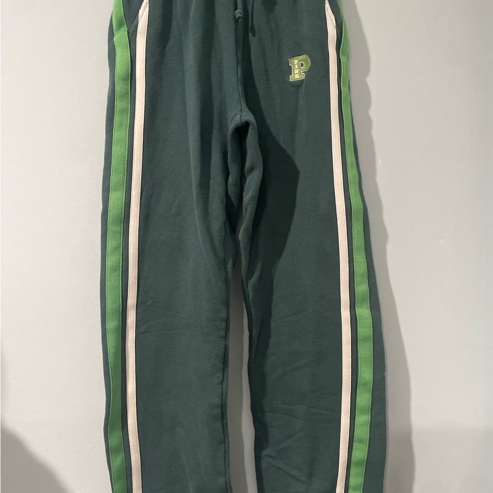 PINK Victoria's Secret  Joggers in Green and White